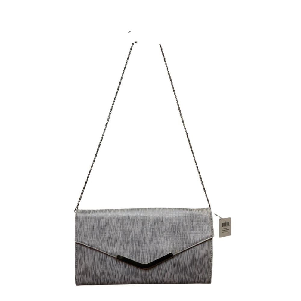 New Bijoux Terner Clutch Handbag Silver/Gray